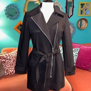 Black Express Trench Coat